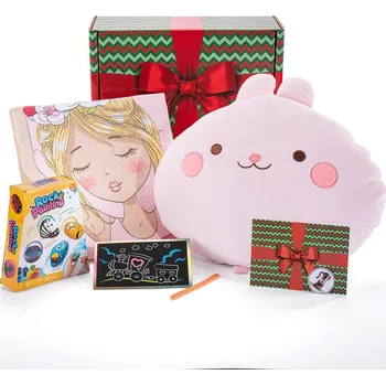 Dárkový potravinový koš decoDoma Dárkový balíček PRO HOLČIČKY vel. S