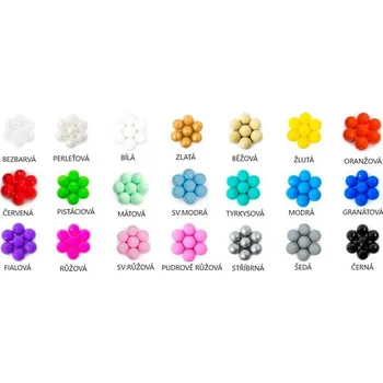 Dětský bazének Světmimi Plastové kuličky 7 cm 50 kusů