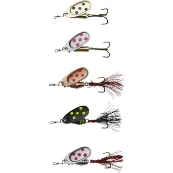 Umělá nástraha 5ks - Sada Rotačních Třpytek DAM Spinner Pack 7gr
