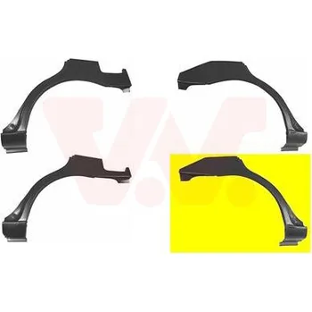 Blatník karosérie Boční stěna VAN WEZEL 8224144