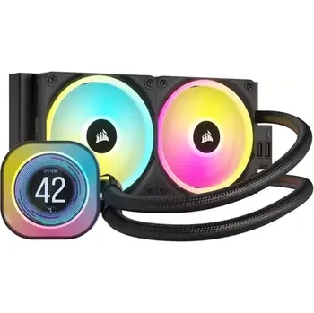 PC ventilátor Corsair iCUE LINK H100i RGB LCD černá (CW-9061007-WW)