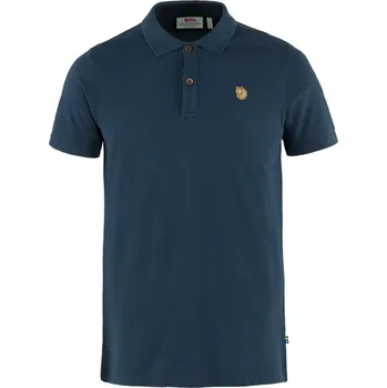 Pánské oblečení tričko pánské FJÄLLRÄVEN Övik Polo Shirt M Navy - XL