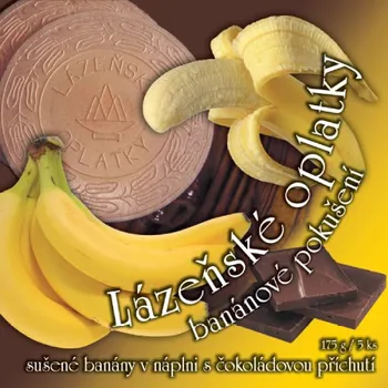 Lázeňské oplatky Banánové pokušení 175g