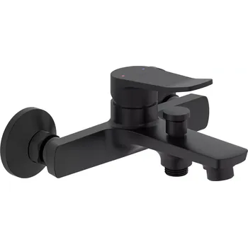 Vodovodní baterie KIELLE Vanová baterie NEFIA, matná černá (10327104)