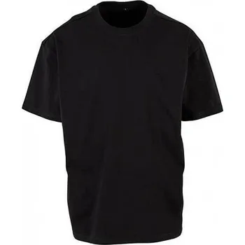 Pánské tričko Build Your Brand Bavlněné oversize triko Loose 200 g/m Barva: Černá, Velikost: 3XL BY308