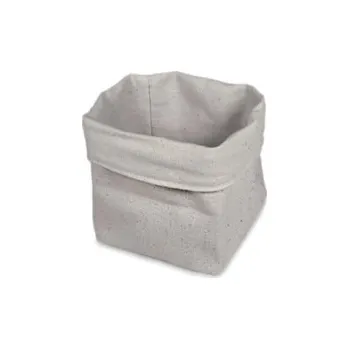 Taška na pečivo bavlna 12,5 × 12,5 cm, ecru