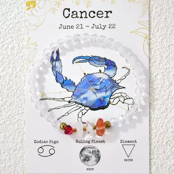 Náramek freya ♋ Zodiak náramek – Cancer (Rak)