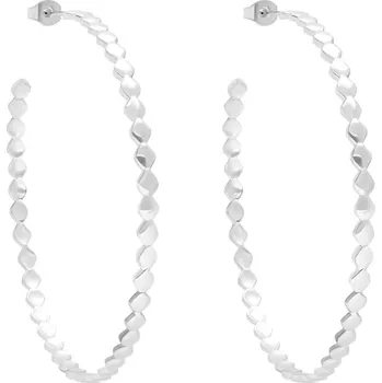 Náušnice Postříbřené náušnice Lilou Snake 262/40/KOL/NO3/SR stříbrná SLV, vel. ONE SIZE