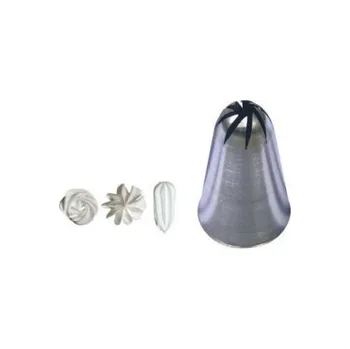 de Buyer Koncovka lisovaná růže 16 mm | D-2129-16N