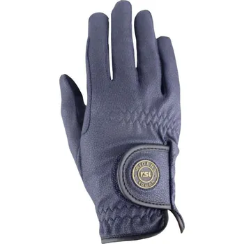 Vybavení pro jezdce RSL Rukavice jezdecké Georgia RSL, unisex, navy XL