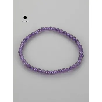 Náramek Prosperk Náramek z minerálů Ametyst korálky malé S3048
