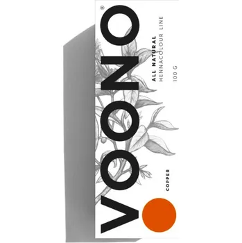 Barva na vlasy VOONO Henna COPPER Velikost: 500g