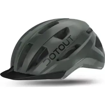 Chránič hlavy Dotout Adapto přilba Matt Green/Shiny Green vel. XS/S (54-58cm)