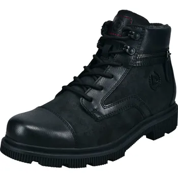 Pánská zimní obuv Pánské kotníkové zimní boty Bugatti 331-AU631-5000 černé 46