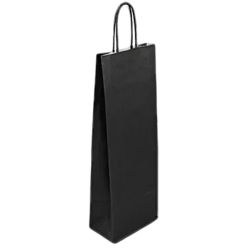 Taška na víno černá TWISTEN 14x8x39