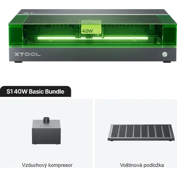 Gravírování xTool S1 - 40W Chytrá diodová gravírka Basic kit
