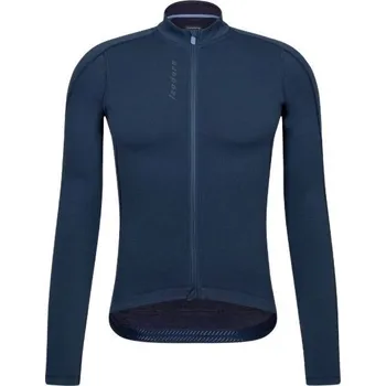 cyklistický dres Isadore Signature Merino Tech Long Sleeve Jersey - Blueberry M