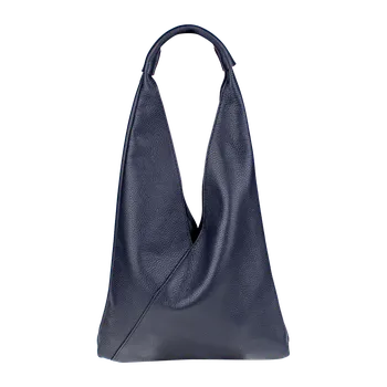 Kabelka NovaKabelka.cz Kožená italská kabelka Alma Piccola Blu