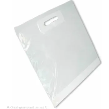 Dárková taška Igelitová taška - obyčejná bílá