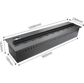 OEM 3D Elektrický krb s vodní párou KRB ROZMĚR/VÝKON: 1000 MM / 120 W
