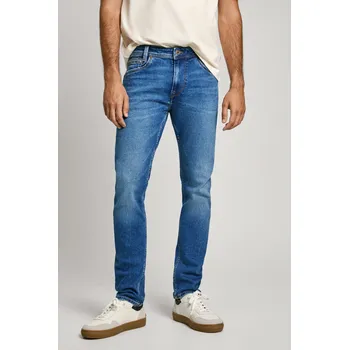 Dámské džíny Pepe Jeans Pánské džíny TAPERED JEANS SPIKE Barva: denim (odpovídá obrázku), Velikost: W30 L30
