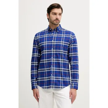 Pánská košile Bavlněná košile Tommy Hilfiger MW0MW40894 modrá 57X, vel. M