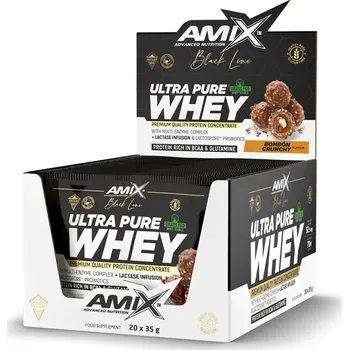 Protein Amix Black Line Ultra Pure Whey Bombon Crunchy, 20x35g