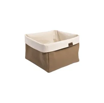 chlebník Taška na pečivo bavlna 19,5 × 19,5 cm, béžová