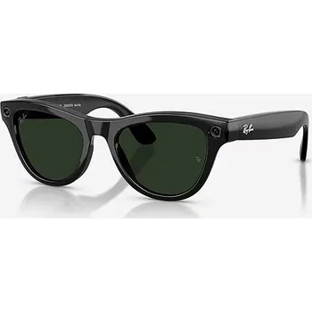 Virtuální realita Meta RAY-BAN Meta Skyler (Standard) Smart Glasses (Gen 2) - Shiny Black, Clear to Graphite Green Tra