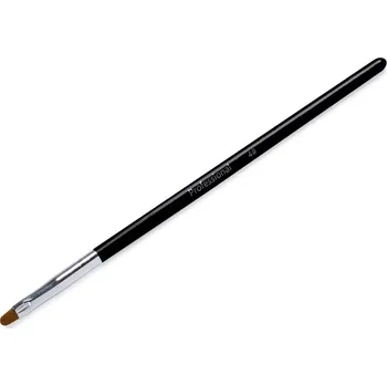 Kosmetický štětec aba group Profesionální dřevěný kulatý štětec na gel #4 černý