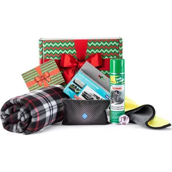 Dárkový potravinový koš Dárkový balíček PRO MILOVNÍKY AUT vel. S