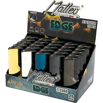 Zapalovač Matteo Metal Edge Knight