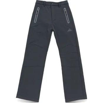 xcena Softshellové tepláky vyteplené tm.šedé Velikost: 152