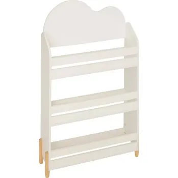 Dětská skříň Dětská bílá knihovna mráček