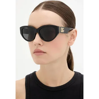 Sluneční brýle Sluneční brýle Dolce & Gabbana dámské, černá barva, 0DG4514 99X, vel. 55