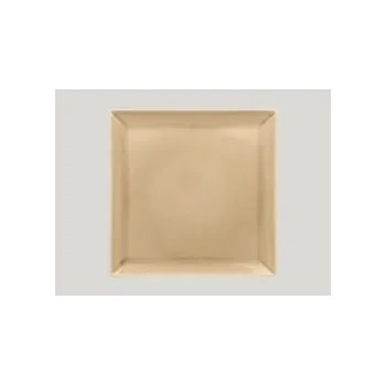 Talíř RAK Vintage talíř mělký čtvercový, béžový 30,2 × 30,2 cm | RAK-VNEDSQ30BG
