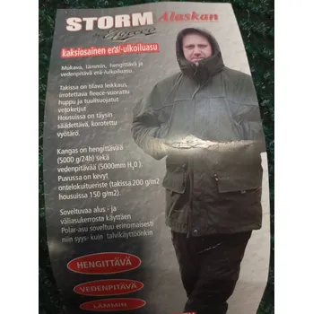 Rybářské oblečení Storm Seafox zimní kalhoty L
