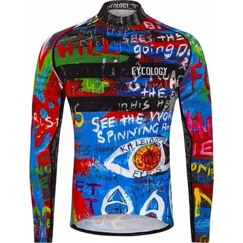 cyklistický dres Cyklodres CYCOLOGY Summer 8 Days, pánský, dlouhý rukáv (Motiv 8 Days, velikost XL)