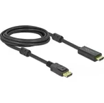 Delock Kabel z Active DisplayPort 1.2 - HDMI 3m černá (85957)