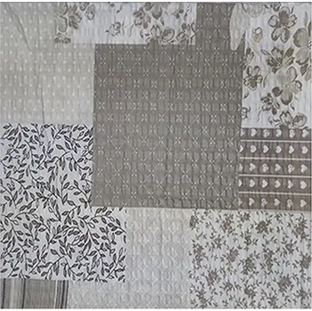 4sleep Dekorační krepový povlak na polštář 40 × 40 - Patchwork béžový