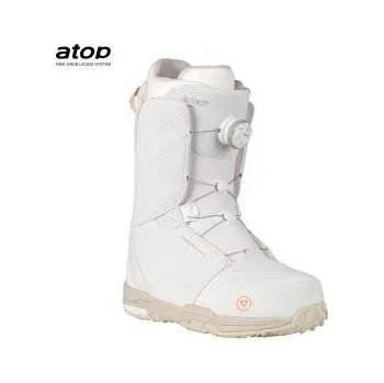 Boty na snowboard Gravity Aura Atop white 25/26 EU 41,5 boty na snowboard + DÁREK DLE VÝBĚRU!