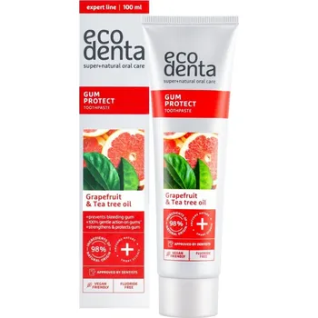 Dentální hygiena ECODENTA Zubní pasta na ochranu dásní s tea tree olejem 100 ml