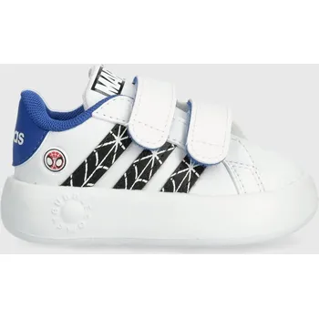 Chlapecká obuv Dětské sneakers boty adidas x Marvel, GRAND COURT SPIDER-MAN CF I bílá barva ID8017 00X, EUR 25