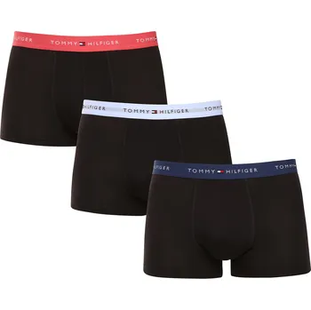 Boxerky 3PACK pánské boxerky Tommy Hilfiger černé (UM0UM02763 0T8) XXL UM0UM02763 0T8 Možnost vrácení zboží ZDARMA do 120 dnů!