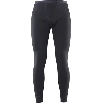 Pánské termo spodky Pánské dvouvrstvé termo kalhoty Devold Duo Active Merino 205 Longs Man Černá GO-237-124-A-950A 25/26 M