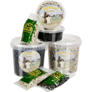 USG Gumičky do hřívy USG, 50/100/150/400 g, bílé Pytlík, 50 g