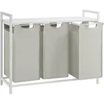 Koš na prádlo REX bílá