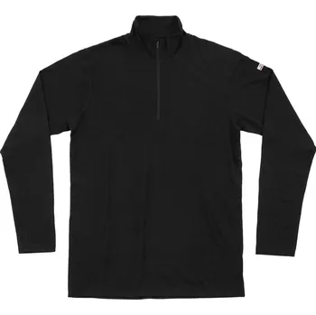 Pánský vlněný rolák Devold Breeze Plus Merino 200 Zip Neck Man GO 183 240 B 950A Black 25/26