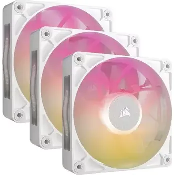 PC ventilátor Corsair iCUE LINK RX120 RGB Max 3ks bílá (CO-9051038-WW)