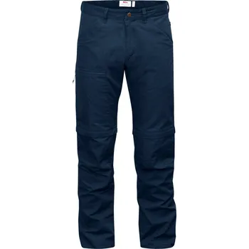 Pánské kalhoty outdoor kalhoty pánské FJÄLLRÄVEN High Coast Zip-off Trousers M Navy - 48